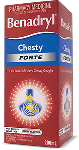 BENADRYL® Chesty Forte Cough Liquid