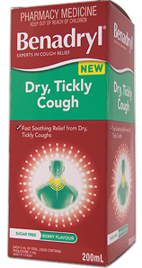 BENADRYL® Dry, Tickly Cough Liquid