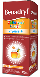  BENADRYL® Children’s Cough Liquid 2 Years +